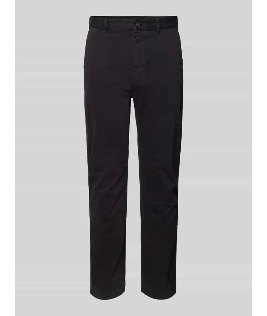 obrazek 1 Chinosy o kroju slim fit z wpuszczanymi kieszeniami w stylu francuskim