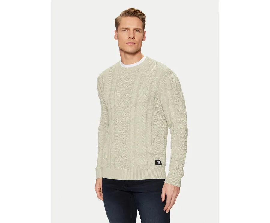 obrazek 1 s.Oliver Sweter 2152198 Beżowy Regular Fit