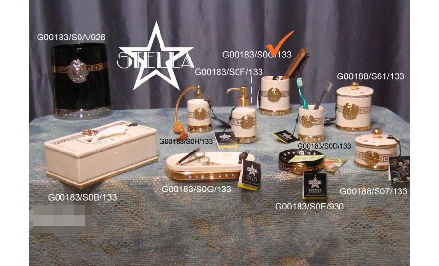 obrazek 1 Urokliwy pojemnik na szczotke do włosów