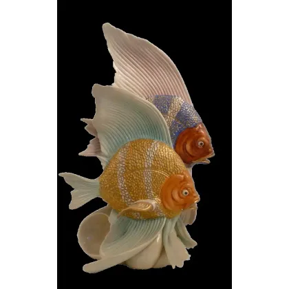 Zdjęcie Para niesamowitych porcelanowych ryb