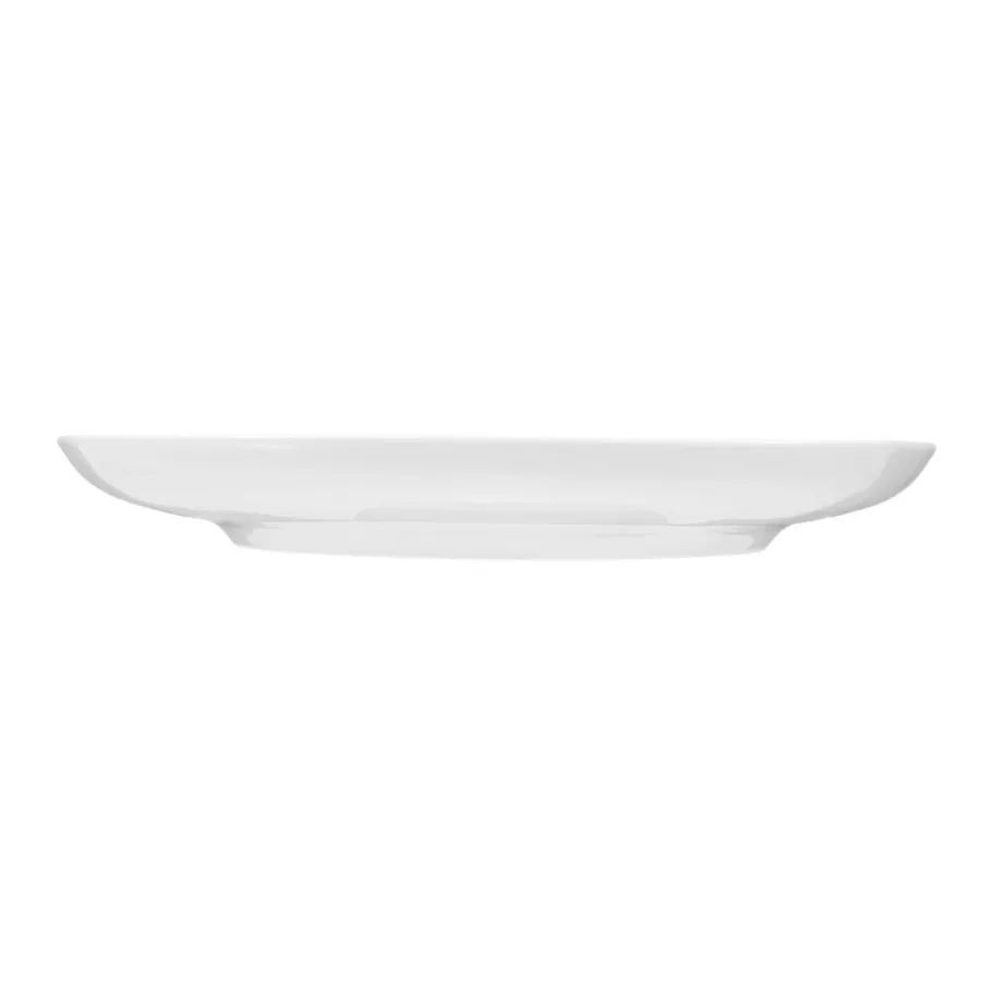 obrazek 2 Kwadratowy porcelanowy talerz obiadowy 26 cm w stylu nowoczesnym - Seltmann Weiden