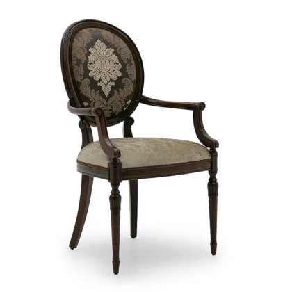Zdjęcie Bukowy elegancki fotel do salonu - Sevensedie