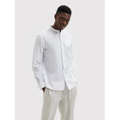 Zdjęcie Selected Homme Koszula New Linen 16079054 Biały Regular Fit