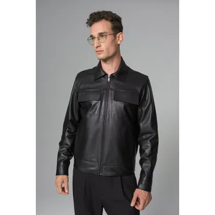 Picture Luxury men's leather jacket