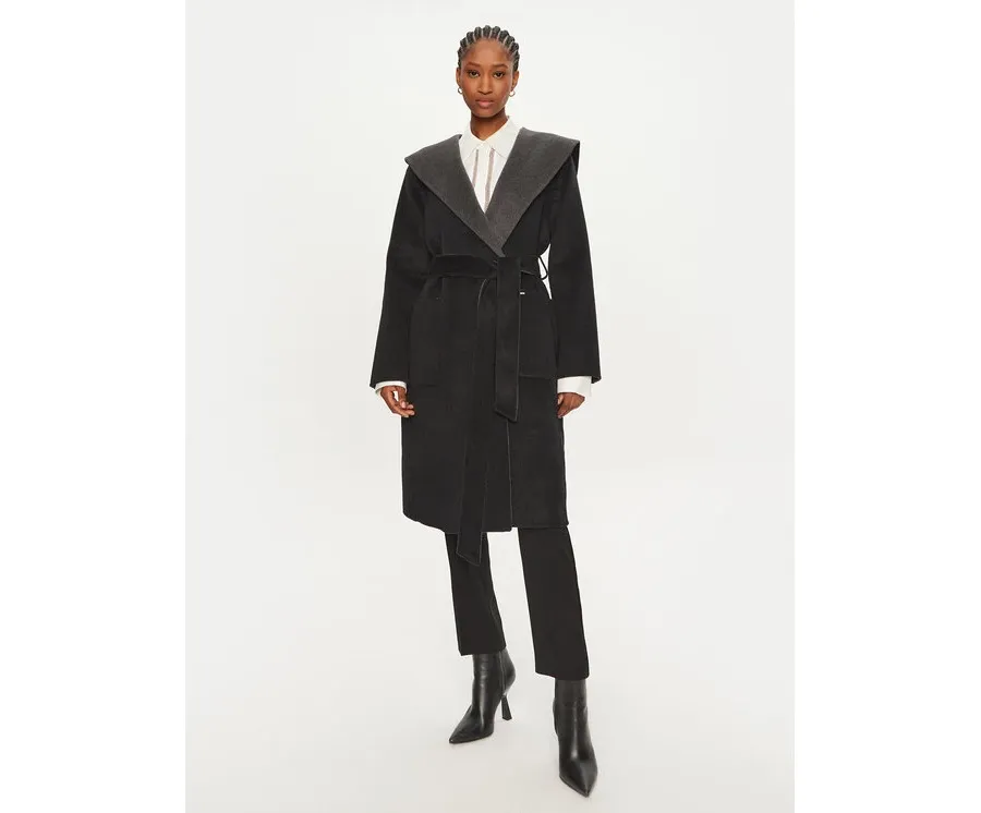 obrazek 1 MICHAEL Michael Kors Płaszcz wełniany 77B6510M22 Szary Regular Fit