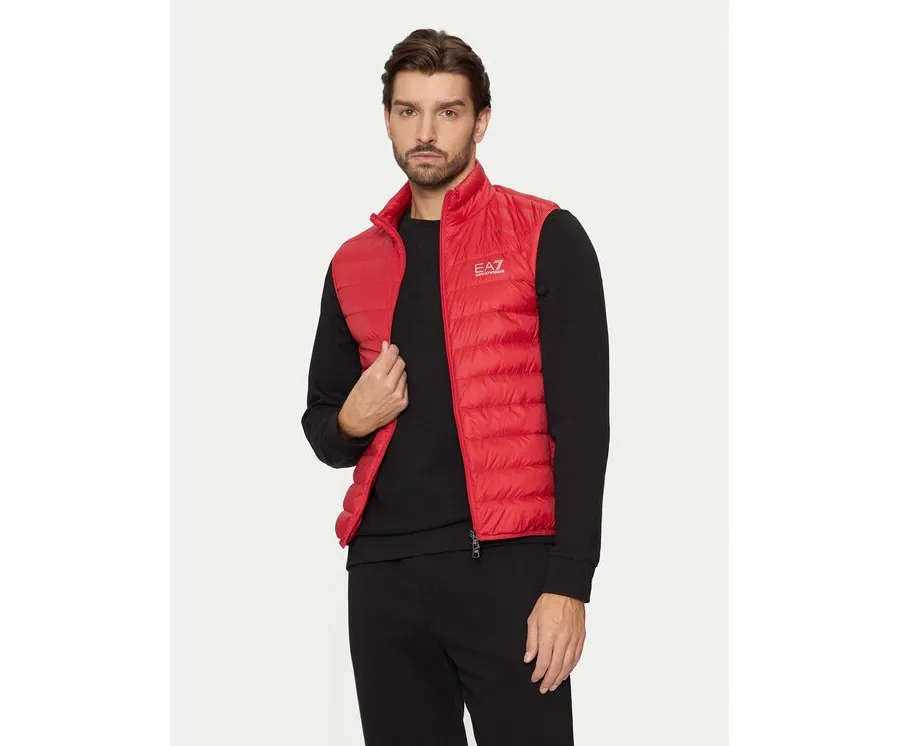 obrazek 1 EA7 Emporio Armani Kamizelka 8NPQ06 PNGPZ 1461 Czerwony Regular Fit