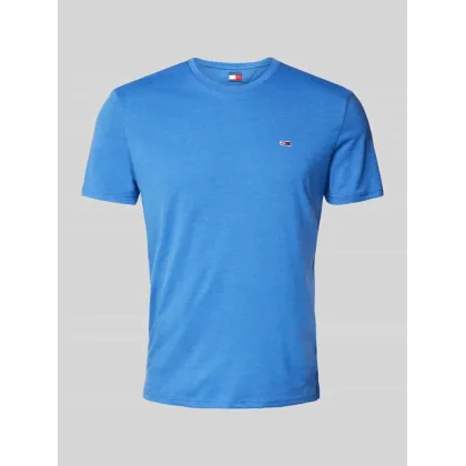 Zdjęcie Tommy Jeans T-Shirt Jaspe DM0DM20363 Niebieski Slim Fit