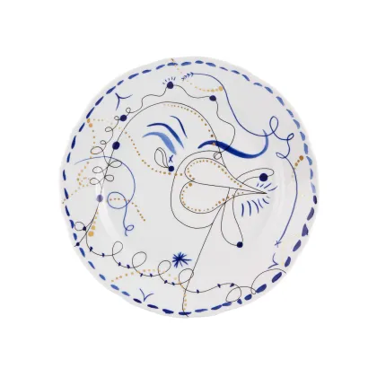 Zdjęcie Talerz obiadowy Chicken Folkifunki z przedstawieniem kurczaka - Vista Alegre