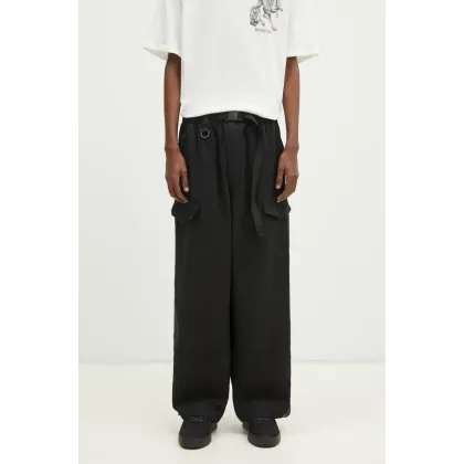 Zdjęcie Y-3 spodnie Washed Twill Pant męskie kolor czarny proste JD3522