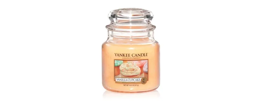 obrazek 1 Yankee Candle Vanilla Cupcake Housewarmer Świeca zapachowa 0.411 kg