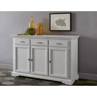 Picture Elegant three-door, three-drawer sideboard with a shelf - Zanini