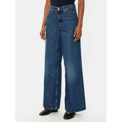 Zdjęcie Tommy Hilfiger Jeansy WW0WW43712 Granatowy Wide Leg