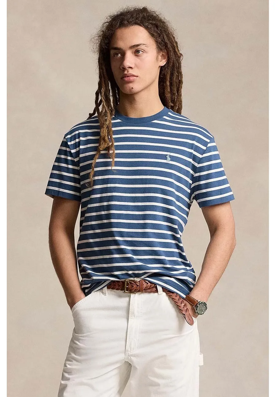 obrazek 1 Polo Ralph Lauren t-shirt bawełniany męski kolor granatowy wzorzysty 710934662