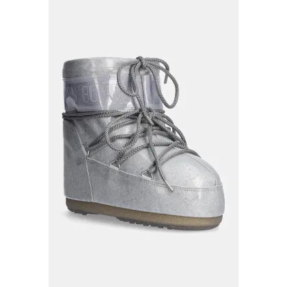 Zdjęcie Moon Boot śniegowce MB ICON LOW GLITTER kolor srebrny 80D1409440 H001