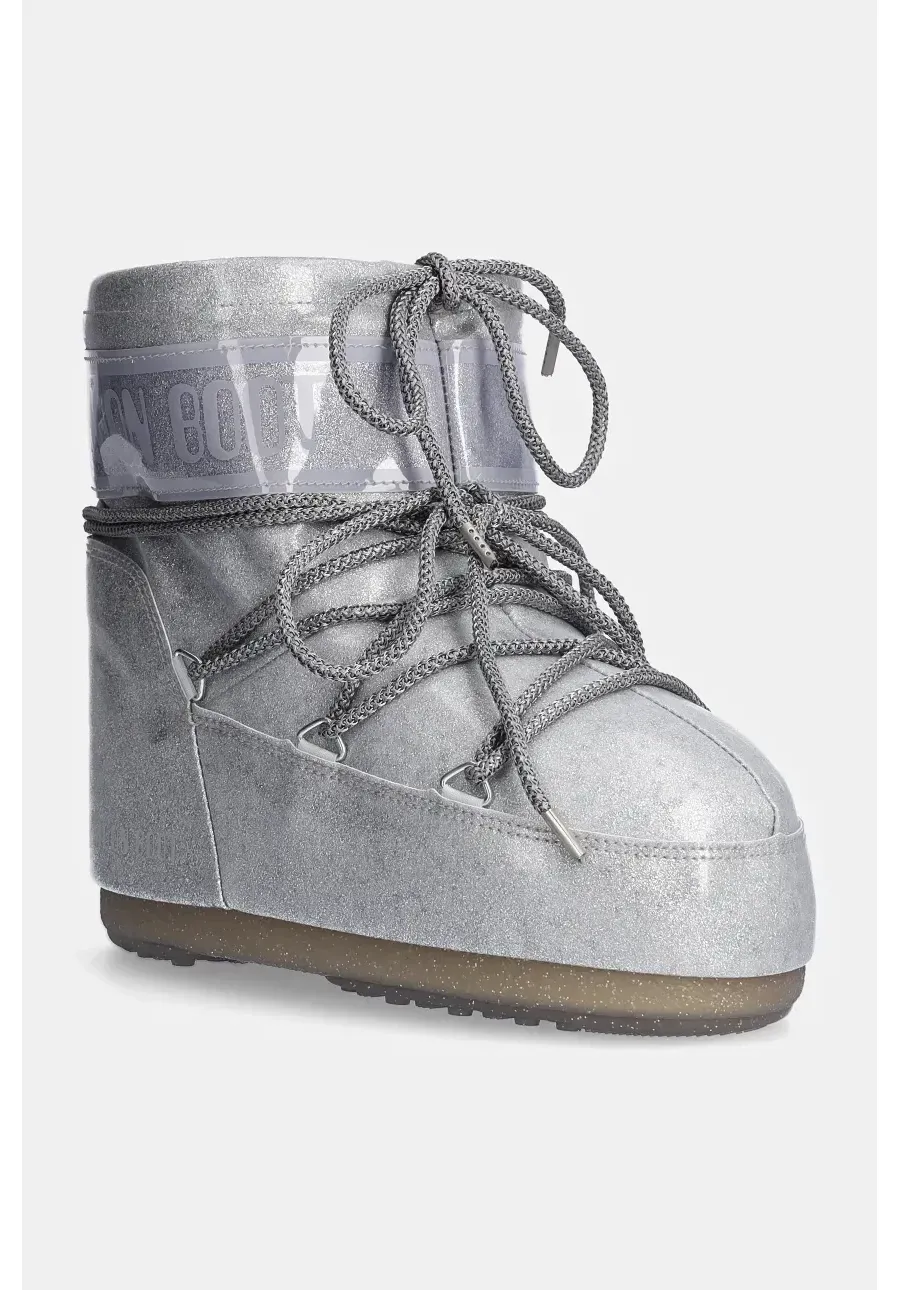obrazek 1 Moon Boot śniegowce MB ICON LOW GLITTER kolor srebrny 80D1409440 H001
