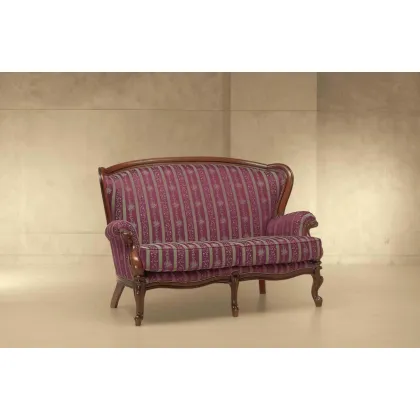 Zdjęcie Luksusowa bordowa sofa w stylu francuskim – Morello Gianpaolo