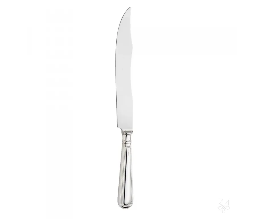 obrazek 1 Elegancki posrebrzany nóż do krojenia mięsa - Zaramella Argenti