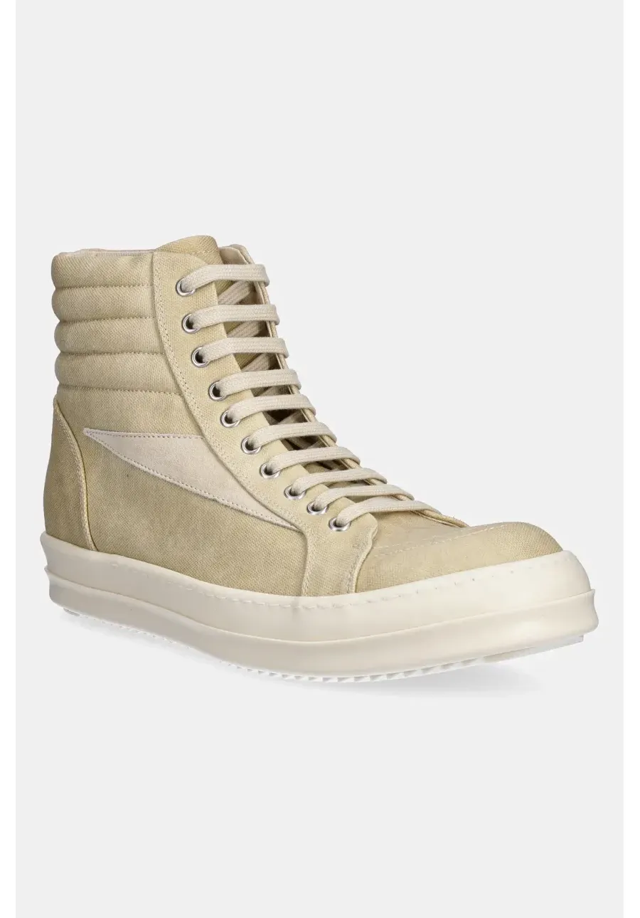 obrazek 1 Rick Owens trampki Vintage High Sneaks kolor biały DU01E3810.CVSLVS
