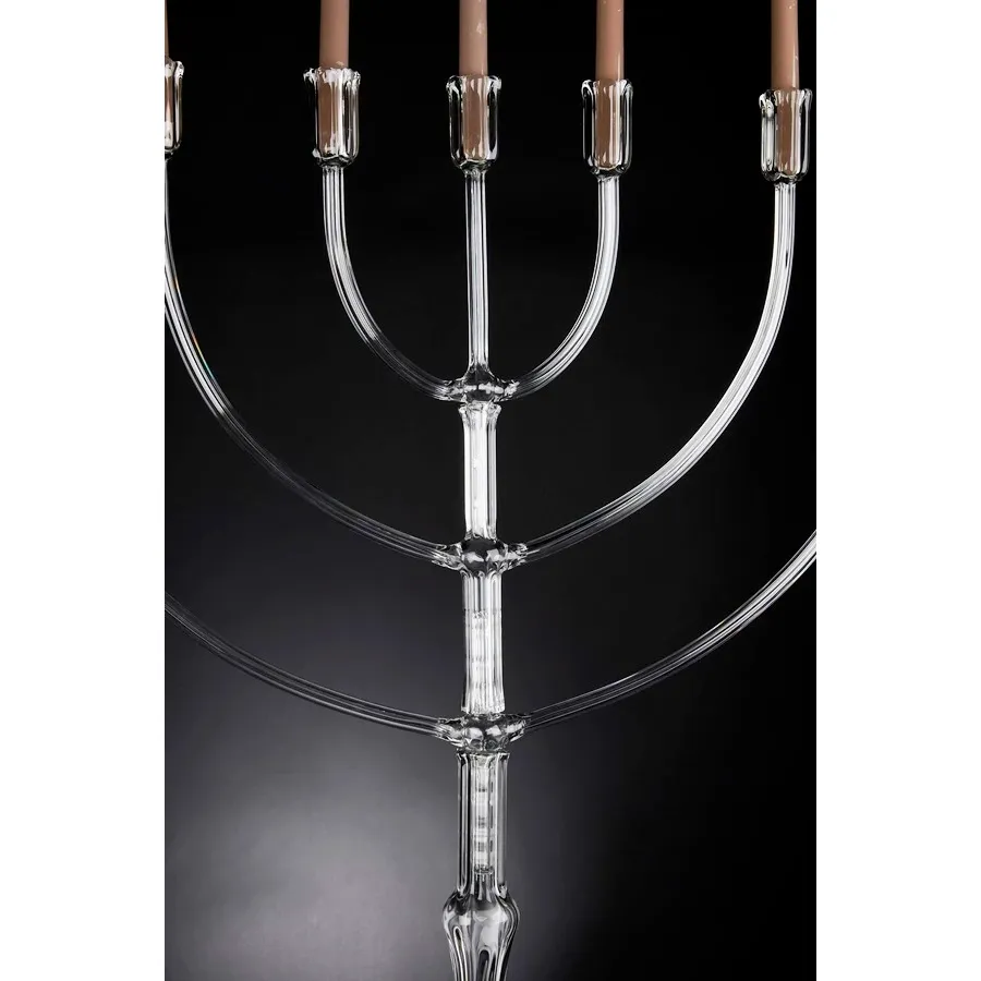picture 3 Artistic rotating glass candlestick - Luxury Products