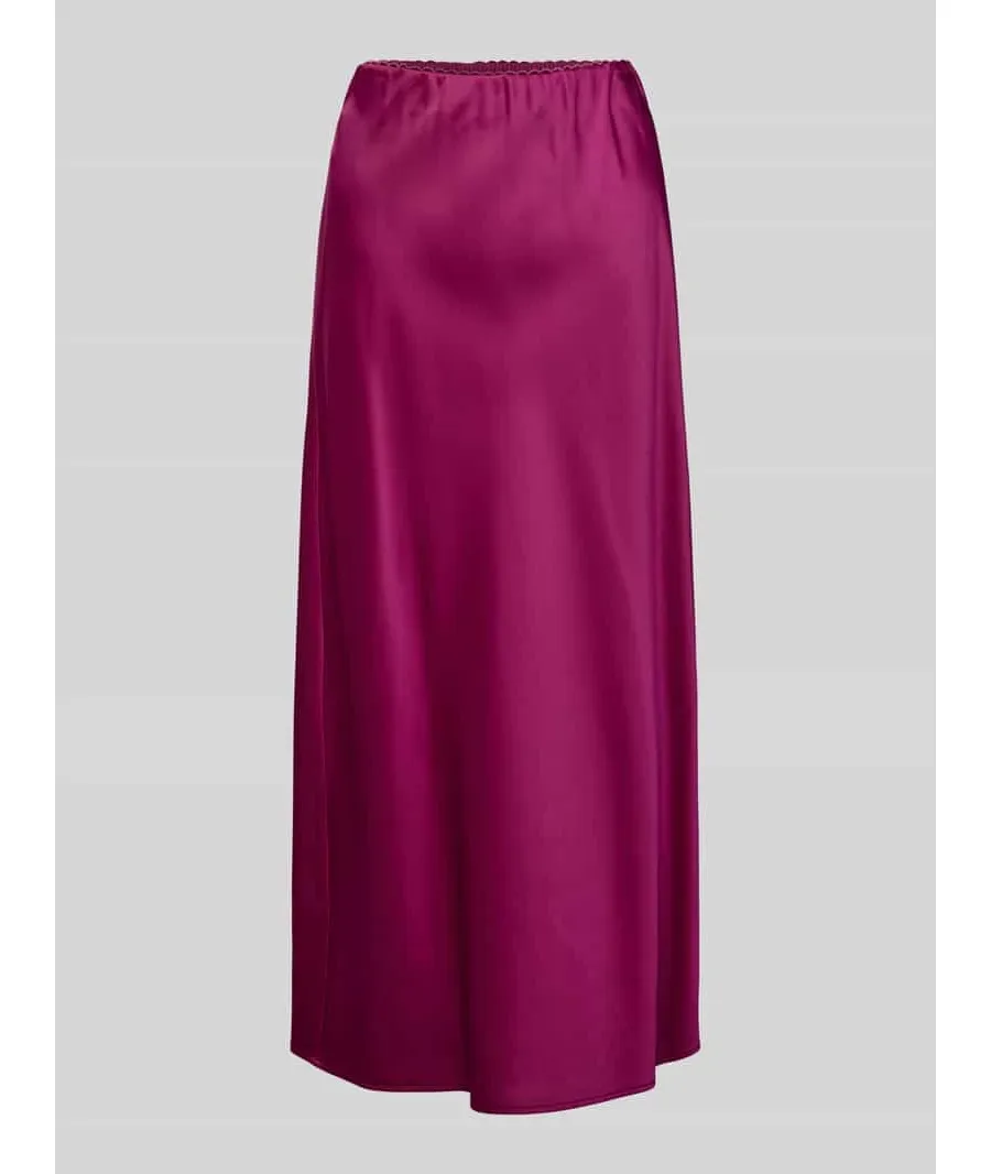 obrazek 1 Spódnica midi o kroju regular fit z satyny