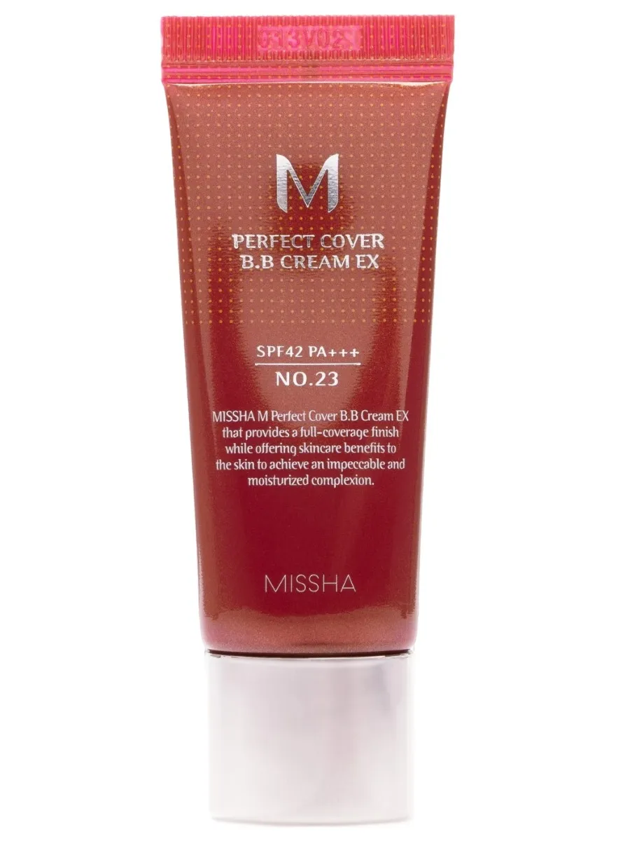 obrazek 1 Missha M Perfect Cover SPF 42 PA+++ Krem BB No 23 Natural Beige Natural Beige 20 ml