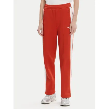 Zdjęcie Puma Spodnie dresowe T7 Always On 629797 Czerwony Straight Fit