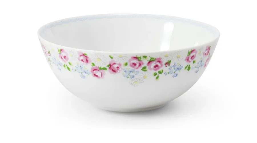 obrazek 1 Piękna misa z porcelany zdobiona wyjątkowym motywem róży - Leander