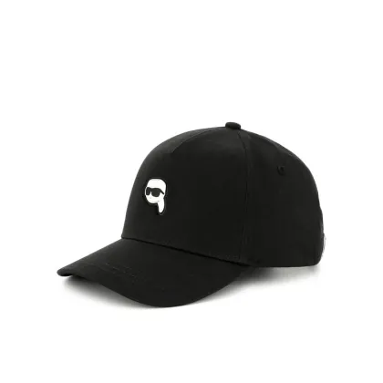 Zdjęcie KARL LAGERFELD Czapka z daszkiem Z30398 Czarny