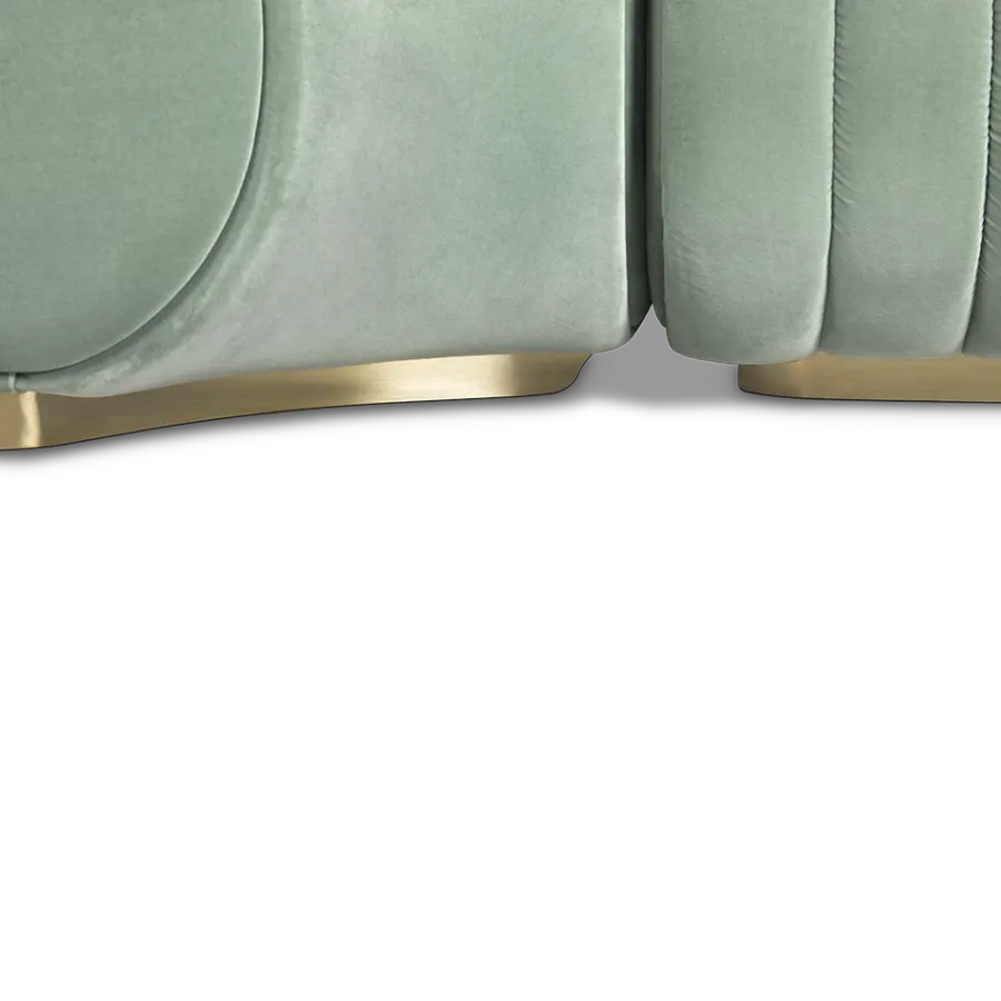obrazek 8 Zielona luksusowa sofa - Essential Home