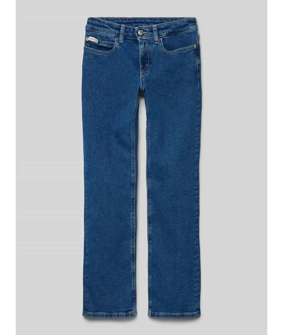 obrazek 1 Calvin Klein Jeans Jeansy Authentic IG0IG02603 Niebieski Bootcut Fit
