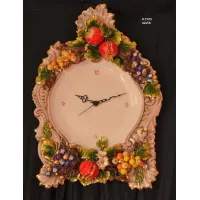 Zdjęcie Niezwykły zegar ozdobny z ceramiki do stylowych wnętrz