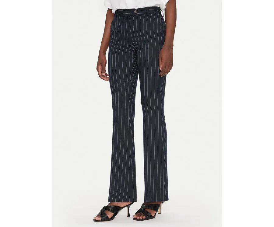 obrazek 1 Fracomina Spodnie materiałowe FR25SVA004W761D4 Granatowy Slim Fit