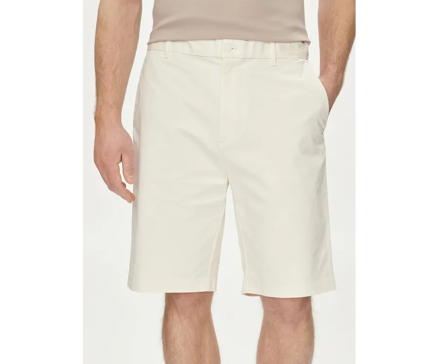 obrazek 1 Calvin Klein Szorty materiałowe Sateen K10K112831 Écru Regular Fit