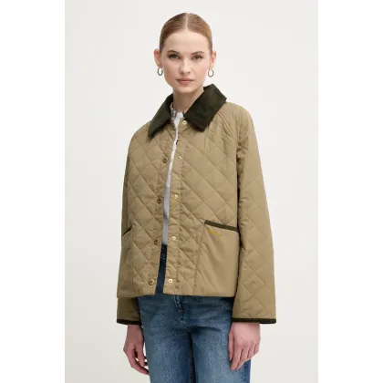Zdjęcie Barbour kurtka Anise kolor zielony przejściowa oversize LQU1813GN32