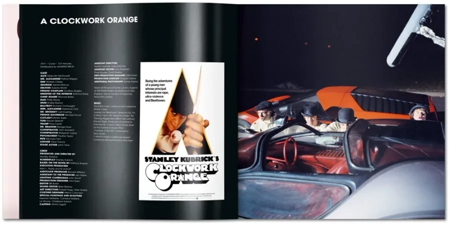 obrazek 2 Książka Stanley Kubrick’s A Clockwork Orange. Book & DVD Set - Taschen