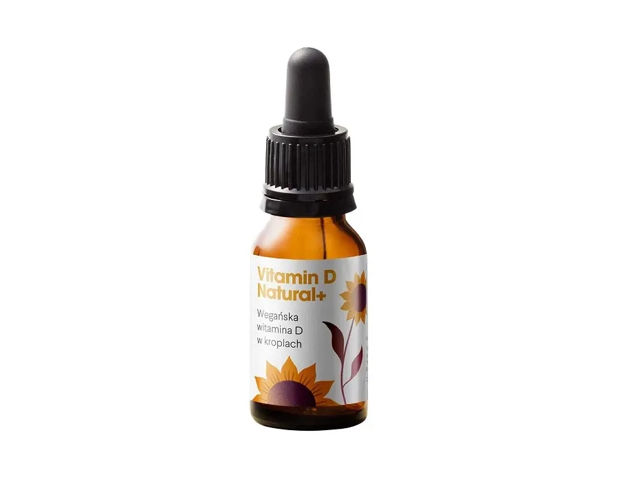 obrazek 1 Health Labs Vitamin D Natural, Wegańska witamina D, Krople 9.9 ml Health Labs Care