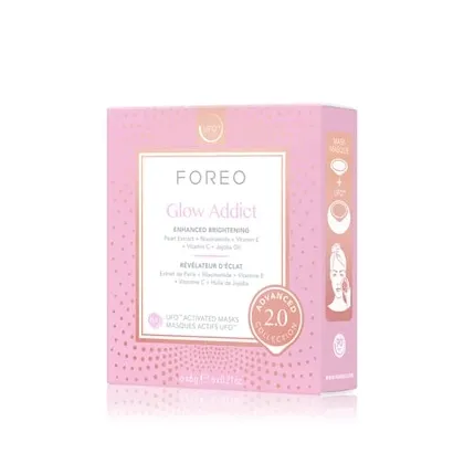 Zdjęcie FOREO UFO™ Mask Advanced Collection 2.0 Masks Glow Addict 2.0 Maseczka do twarzy 24 g