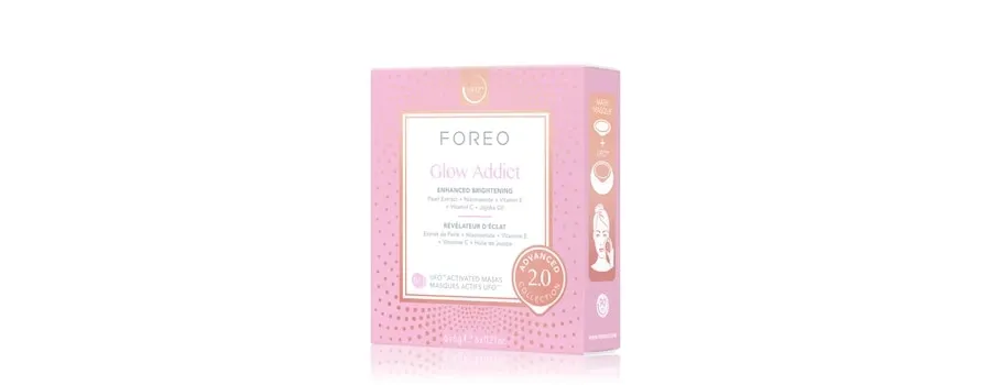 obrazek 1 FOREO UFO™ Mask Advanced Collection 2.0 Masks Glow Addict 2.0 Maseczka do twarzy 24 g