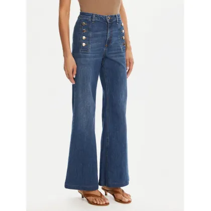 Zdjęcie ViCOLO Jeansy DD5078 Niebieski Wide Leg