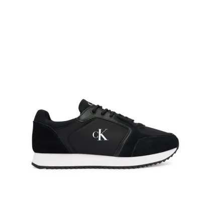 Zdjęcie Calvin Klein Jeans Sneakersy Runner Laceup Sock Mg Nylon Mix YW0YW01644 Czarny