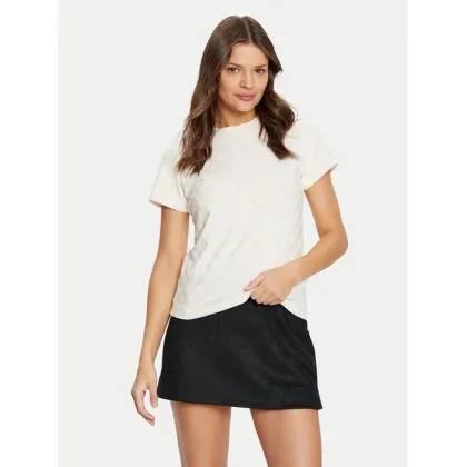 Zdjęcie Guess T-Shirt V5RI02 KCLG2 Écru Regular Fit