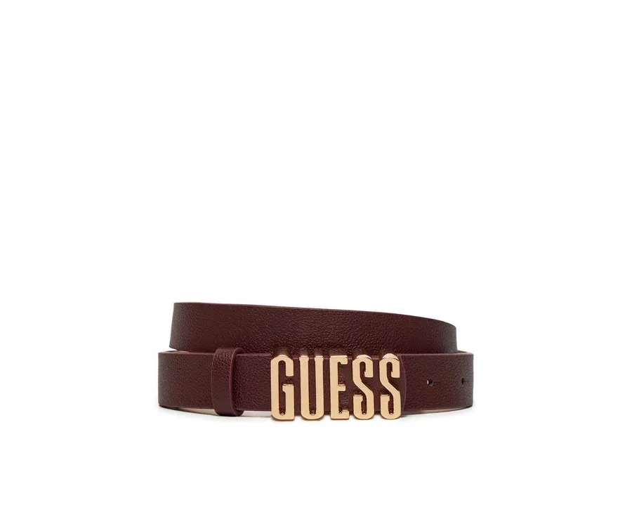 obrazek 1 Guess Pasek Damski BW9114 P4225 Bordowy