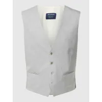 Zdjęcie Kamizelka o kroju slim fit ze wzorem na całej powierzchni