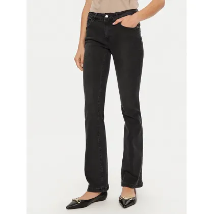 Zdjęcie Rinascimento Jeansy CFC0120190003 Czarny Flare Fit