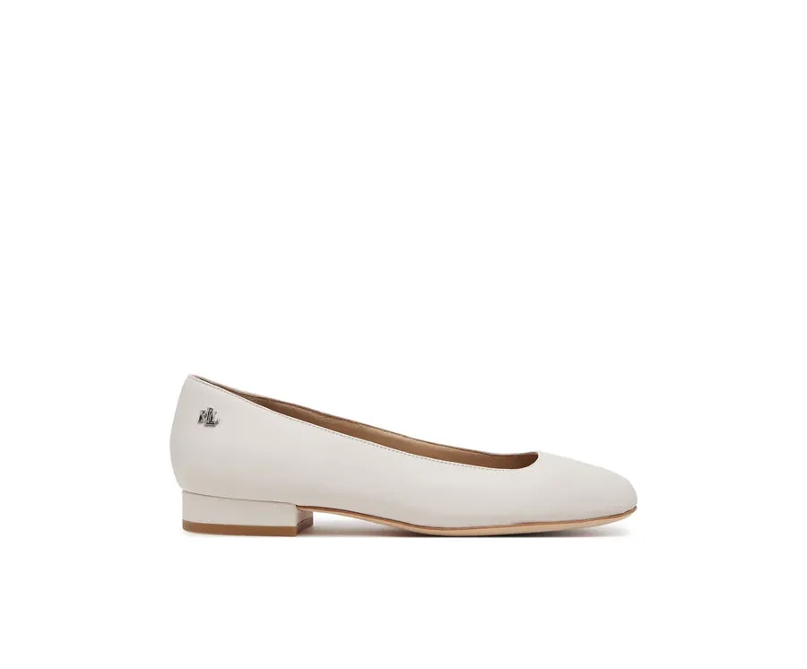 obrazek 1 LAUREN RALPH LAUREN Baleriny Emellie 802970534003 Biały