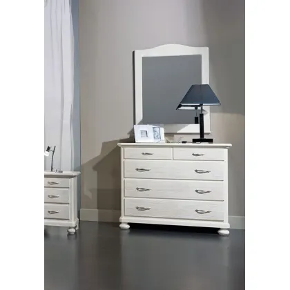 Zdjęcie Komoda z 5 szufladami z drewna jodłowego - Zanini