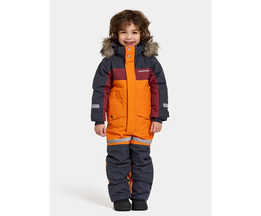 obrazek 1 Didriksons Kombinezon zimowy Bjärven 505466 Pomarańczowy Regular Fit