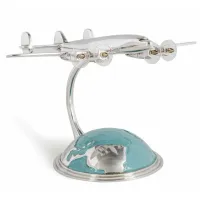 Picture A fantastic Autour Du Monde airplane figurine for a table or desk