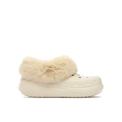 Zdjęcie Crocs Klapki Crocs Furever Crush Clog 208446 Beżowy