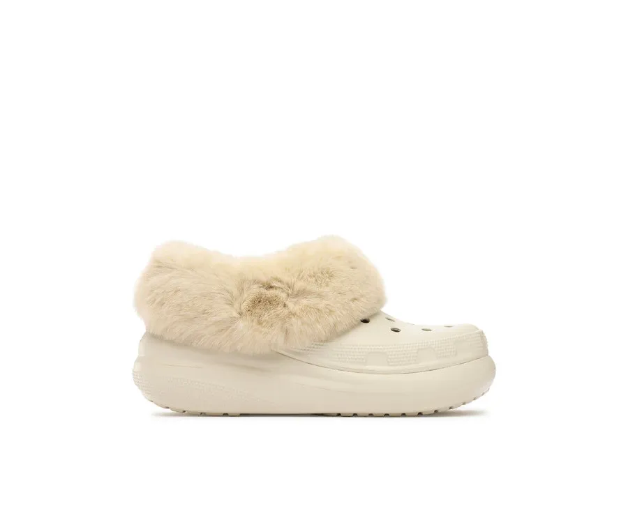 obrazek 1 Crocs Klapki Crocs Furever Crush Clog 208446 Beżowy